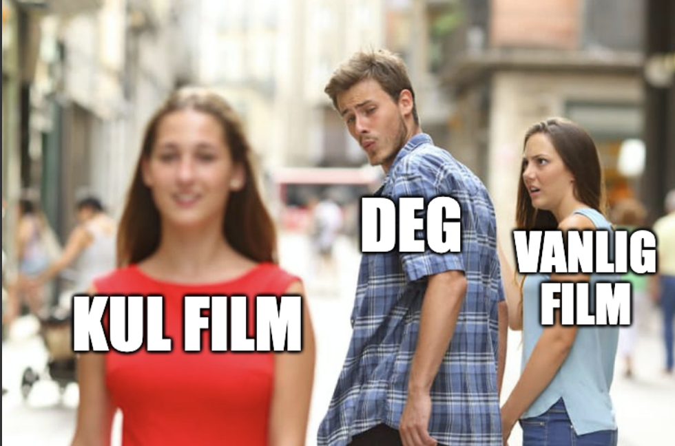 Kul Film vs vanlig film meme 15